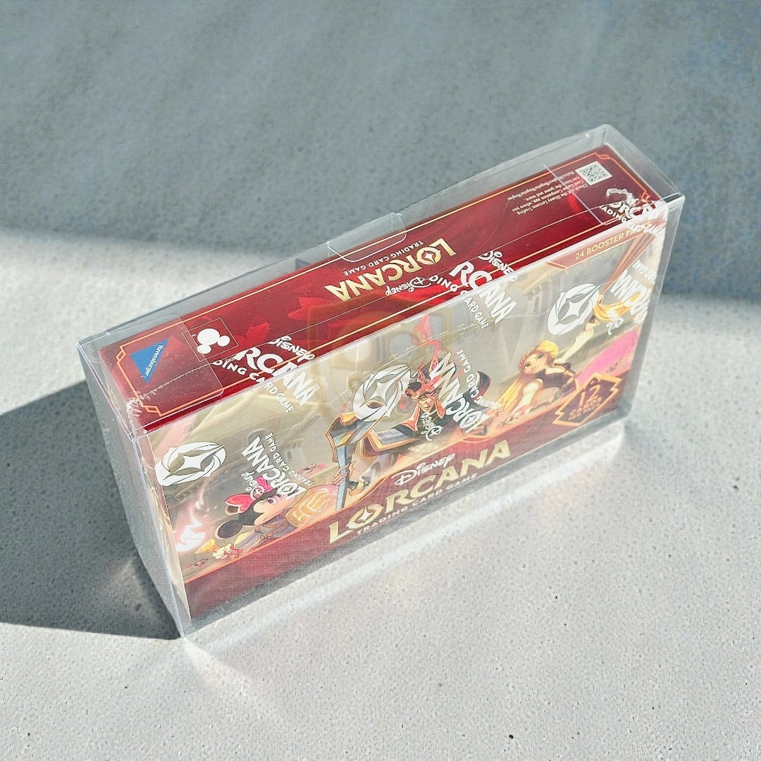 Custodia Rigida Trasparente per Booster Box Disney Lorcana – 24 Bustine