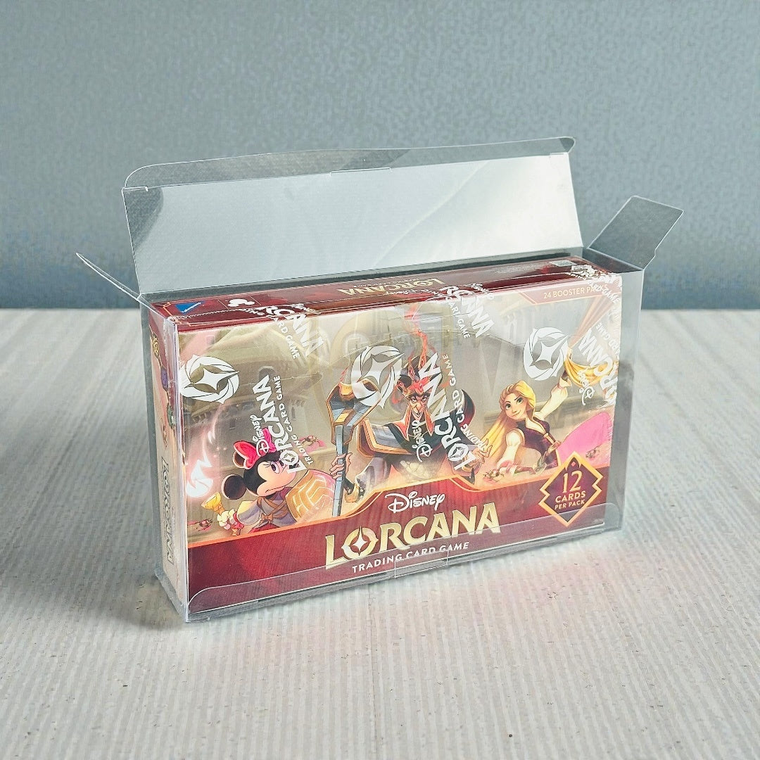 Custodia Rigida Trasparente per Booster Box Disney Lorcana – 24 Bustine