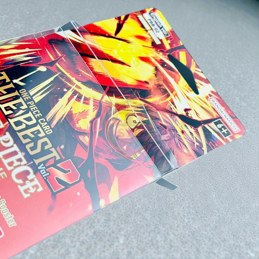 Teca Paper Sleeve semi-rigida Trasparente Protettiva per Bustine Pokémon, Yu-Gi-Oh!, One Piece, Magic