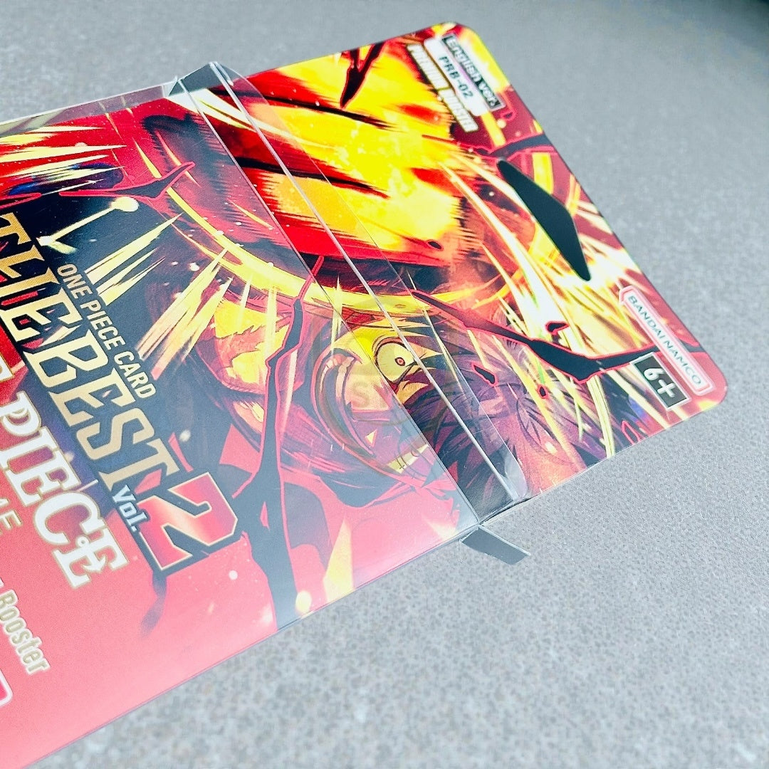 Teca Paper Sleeve semi-rigida Trasparente Protettiva per Bustine Pokémon, Yu-Gi-Oh!, One Piece, Magic