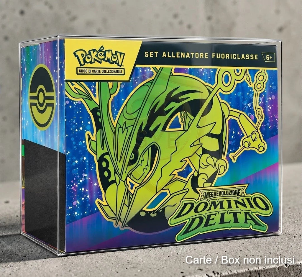 Custodia per ETB Dominio Delta ed altri - SemiRigida Case Set Allenatore Pokemon